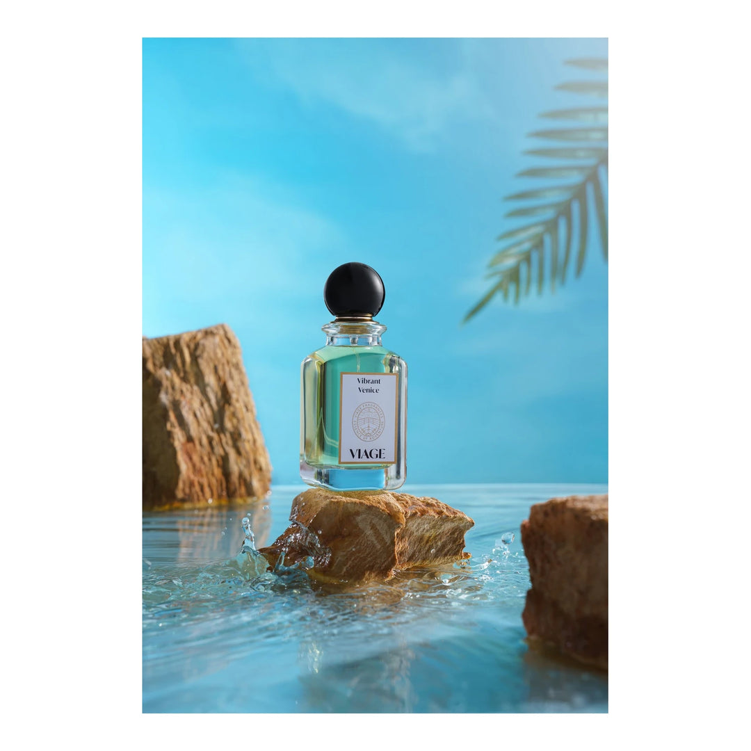 Viage Vibrant Venice 100ml Eau de Parfum - Viage glass bottle